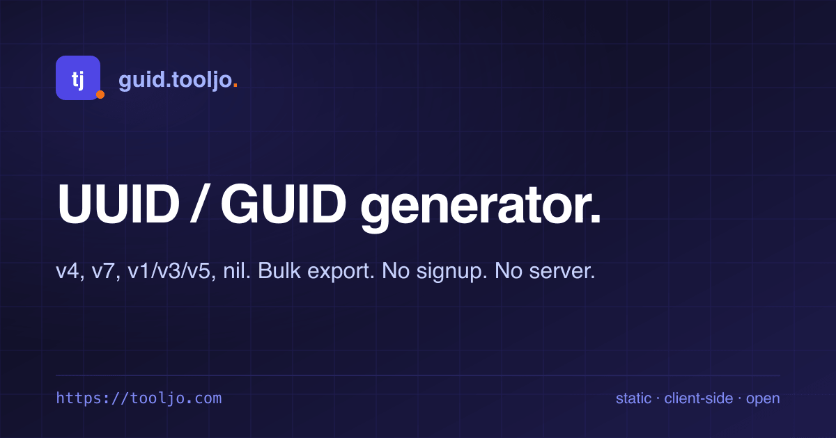 Python UUID generation — uuid module, uuid7, best practices